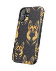 Majestic Hound Couture: German Shepherd LuxeBlend Magnetic Tough Cases