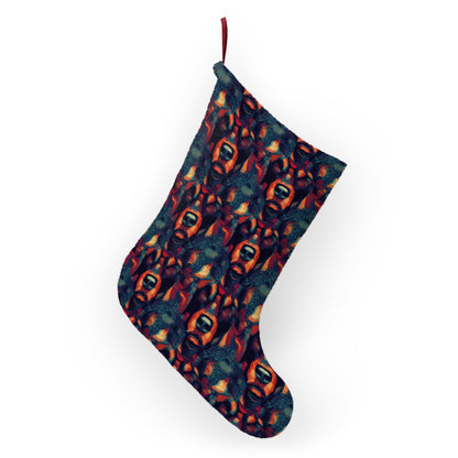 Rustic Rottie Charm Christmas Stockings