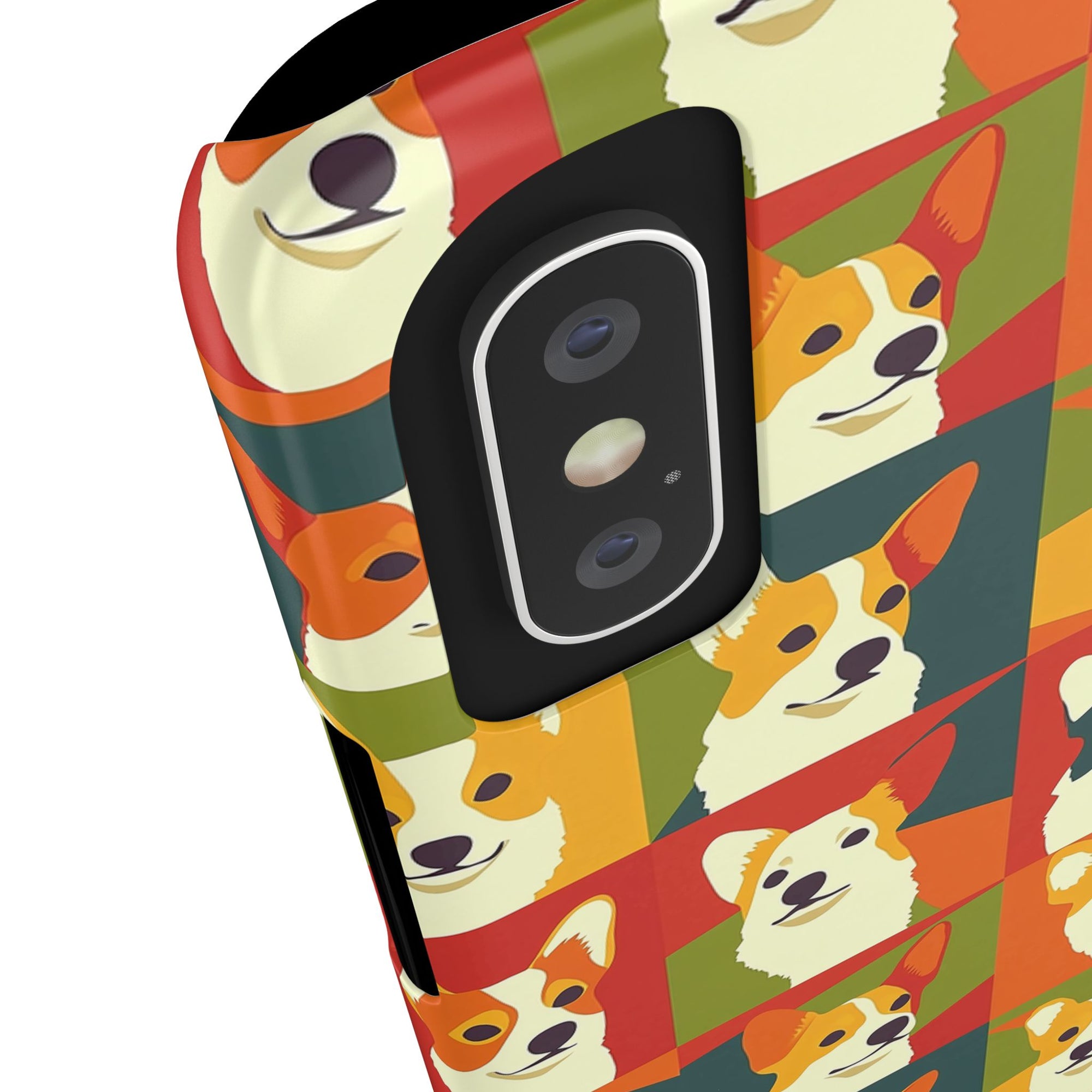 Corgi Chic Popart Pup Slim Phone Cases