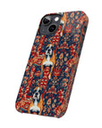 Boxer Blossom Tapestry Delight Slim Phone Cases