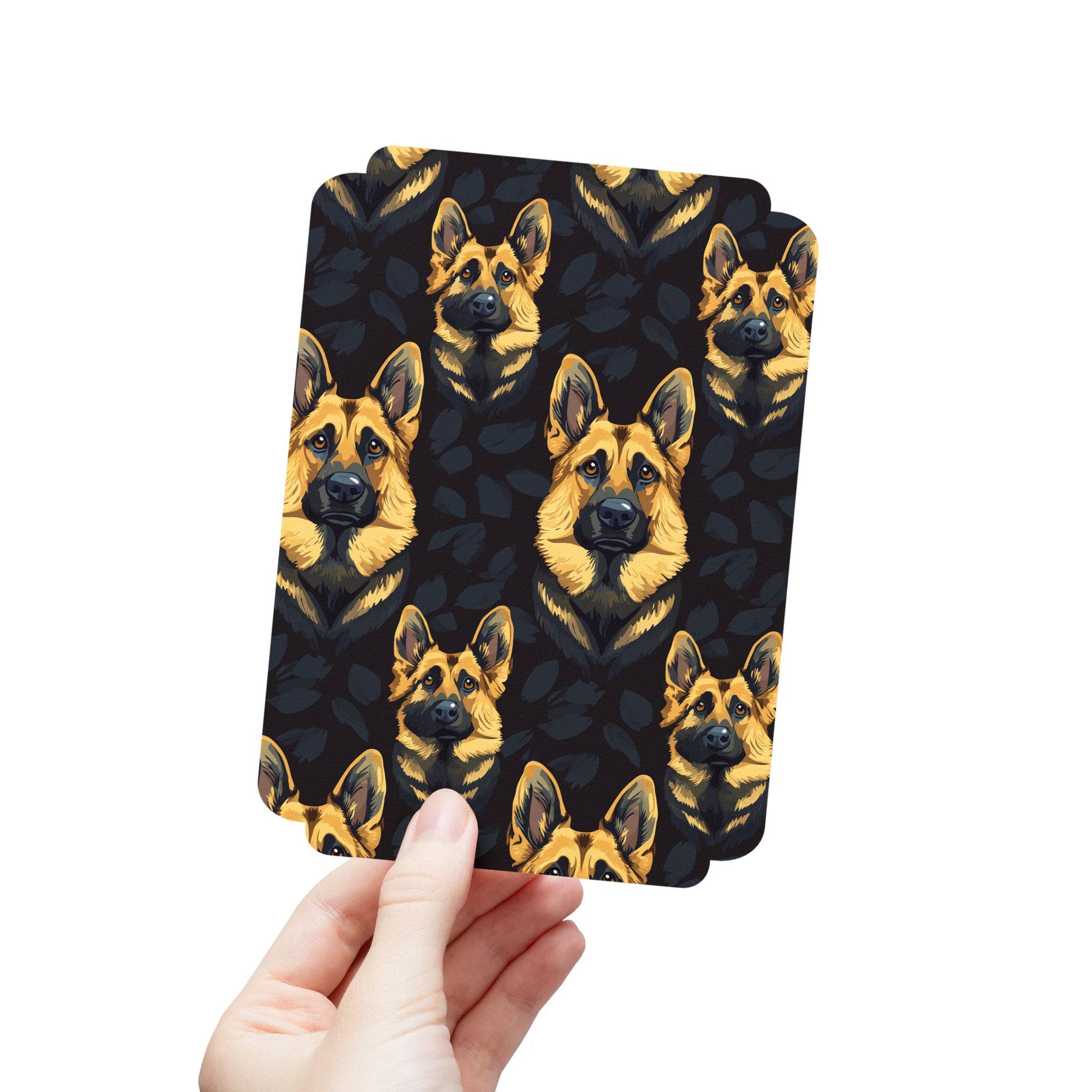 Majestic Hound Couture: German Shepherd LuxeBlend Postcards