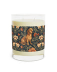 Dazzling Dachsund Blossoms & Foliage Scented Candle