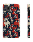 Bulldoggy Bliss Chomper Slim Phone Cases