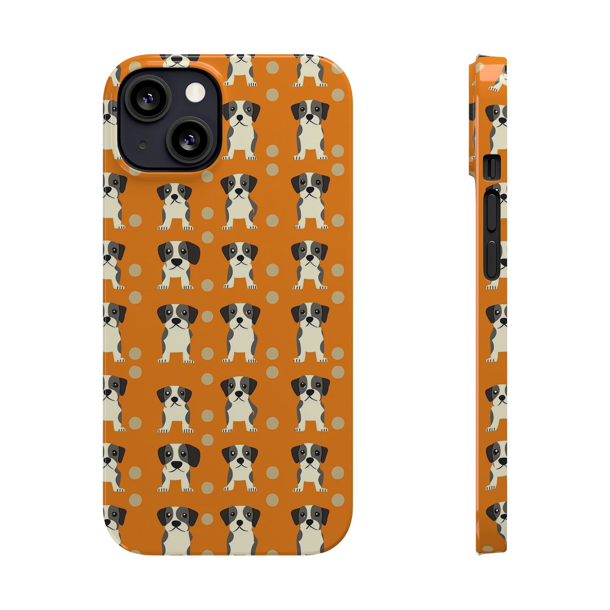 Boxer Blissful Chic Canine Slim Phone Cases