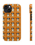 Boxer Blissful Chic Canine Slim Phone Cases