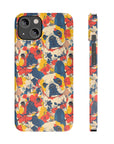 Bloom Pup Frenchietastic Splatter Slim Phone Cases