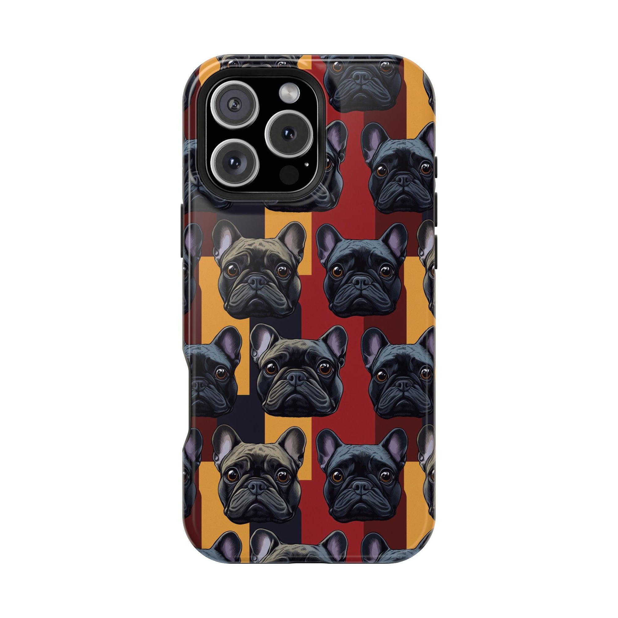 Chic Canine Checkmate - Frenchie Edition Magnetic Tough Cases