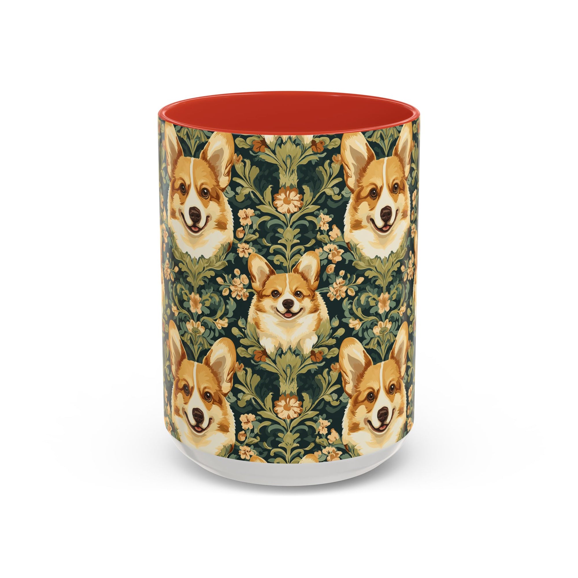 Corgi Charmz Accent Coffee Mug