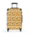 Golden Glitz 'n Glamour Woofwear Suitcase