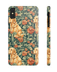 Blooming Goldie Glam Slim Phone Cases