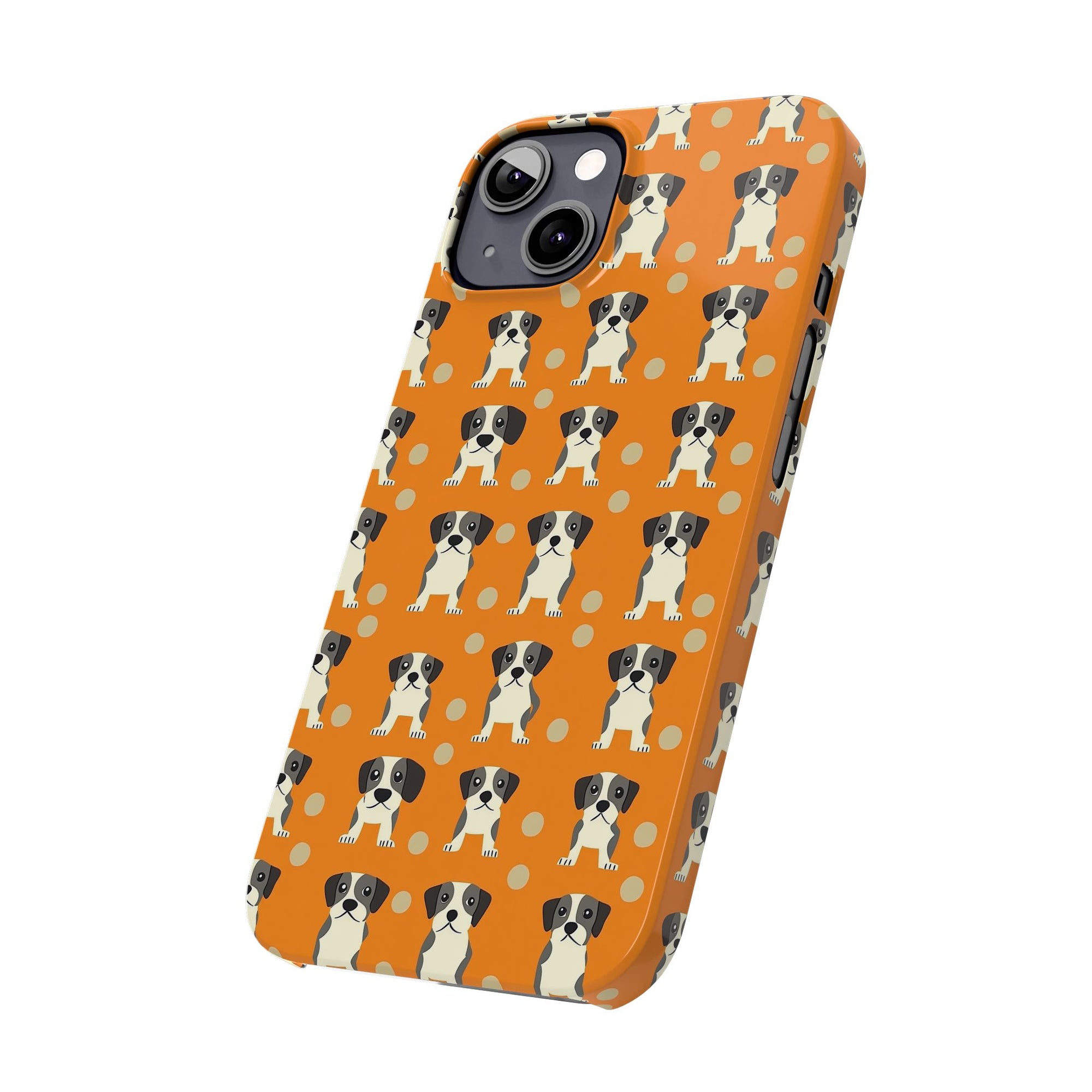 Boxer Blissful Chic Canine Slim Phone Cases