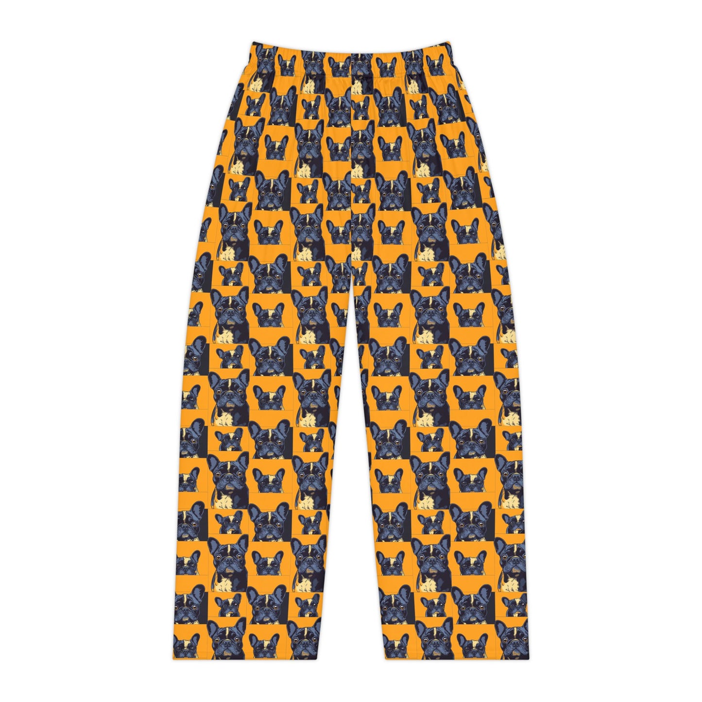 Frenchie Pawsitively Pawsome Peek-a-Boo Perfection Women's Pajama Pants