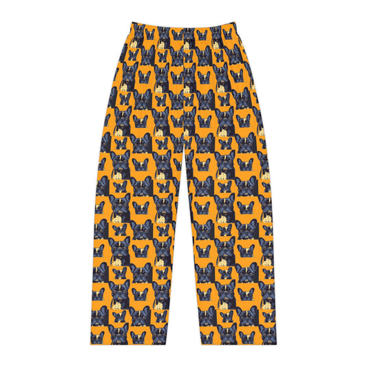 Frenchie Pawsitively Pawsome Peek-a-Boo Perfection Women's Pajama Pants