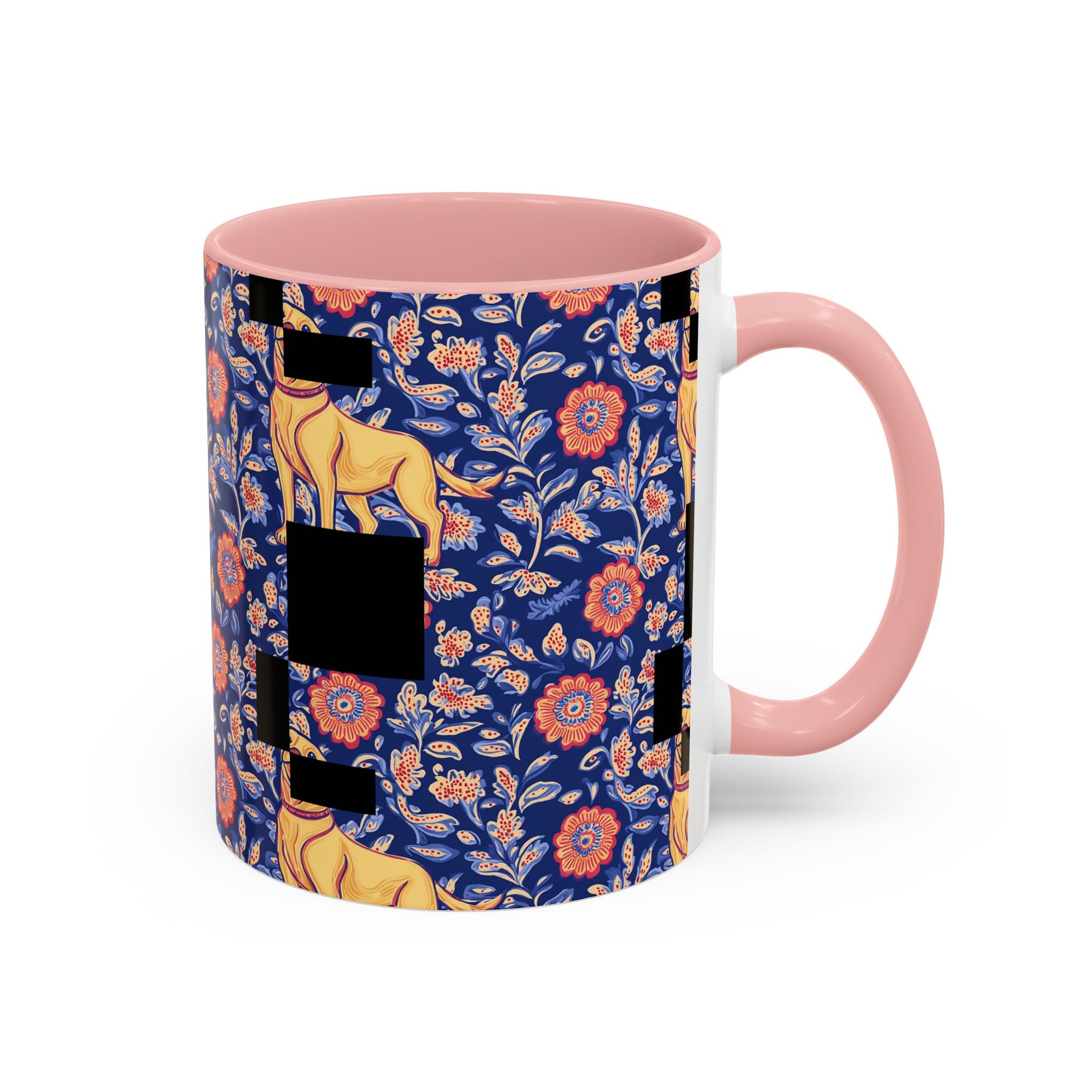 Bloomtastic Lab Petal Parade Accent Coffee Mug