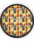 Dane-tastic Marvelous Mutt Mode Wall Clock