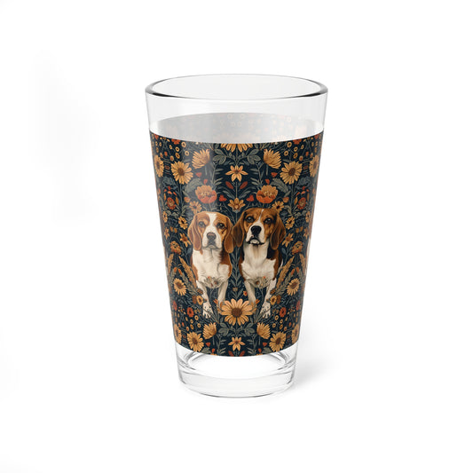 Beagle Buddies Meadow Magic Mixing Glass, 16oz