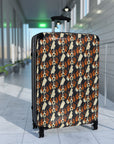 Beagle Glimmer Gaze Glamour Suitcase