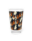 Beagle Glimmer Gaze Glamour Pint Glass