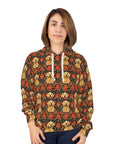 Golden Pawsatronic Tapestry Unisex Pullover Hoodie