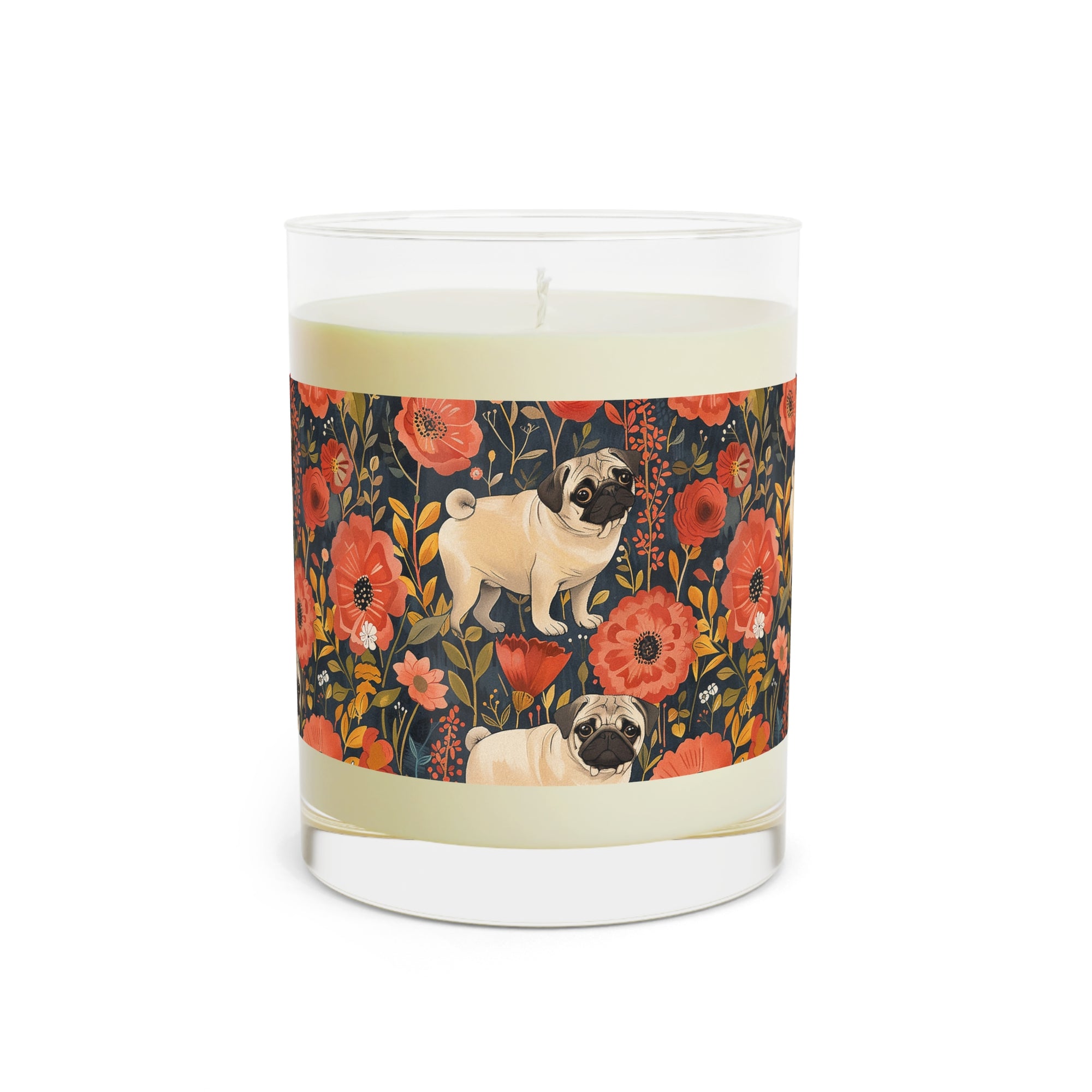 Pug Paradise Playpen Scented Candle