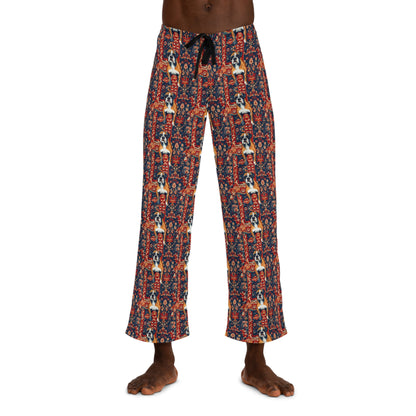 Boxer Blossom Tapestry Delight Men's Pajama Pants