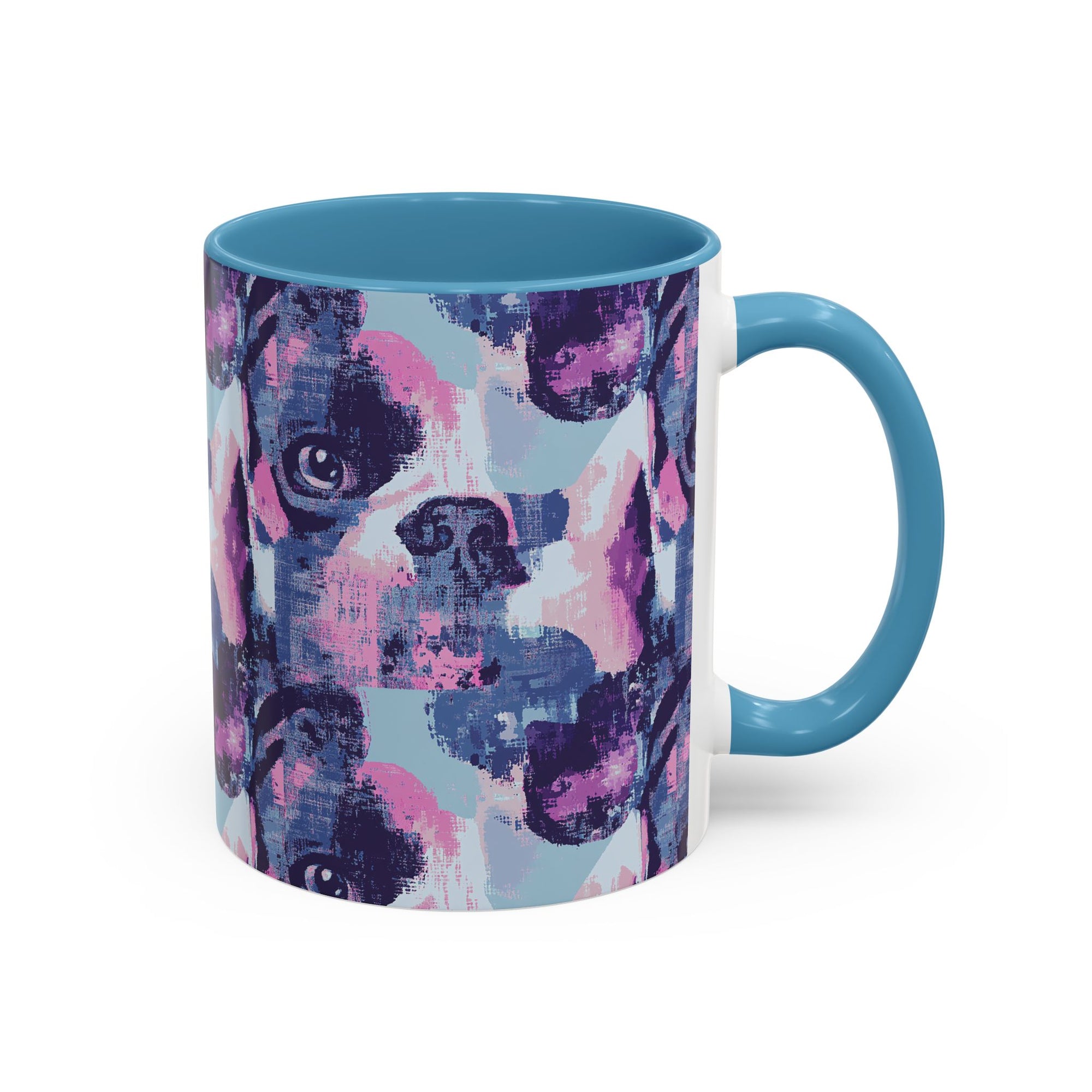 Funky Geometric Boxerista Accent Coffee Mug