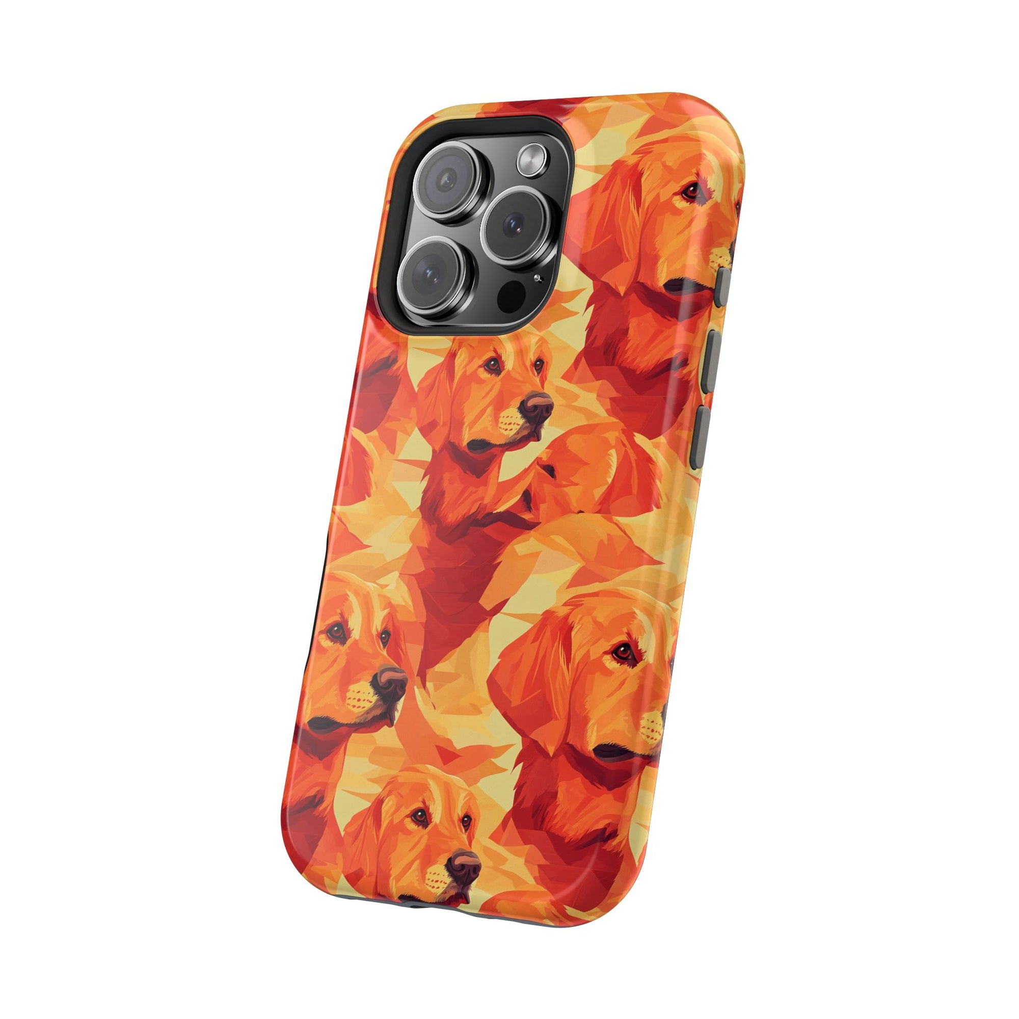 Golden Glamour Paws Magnetic Tough Cases