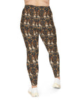 Beagle Buddies Meadow Magic Plus Size Leggings