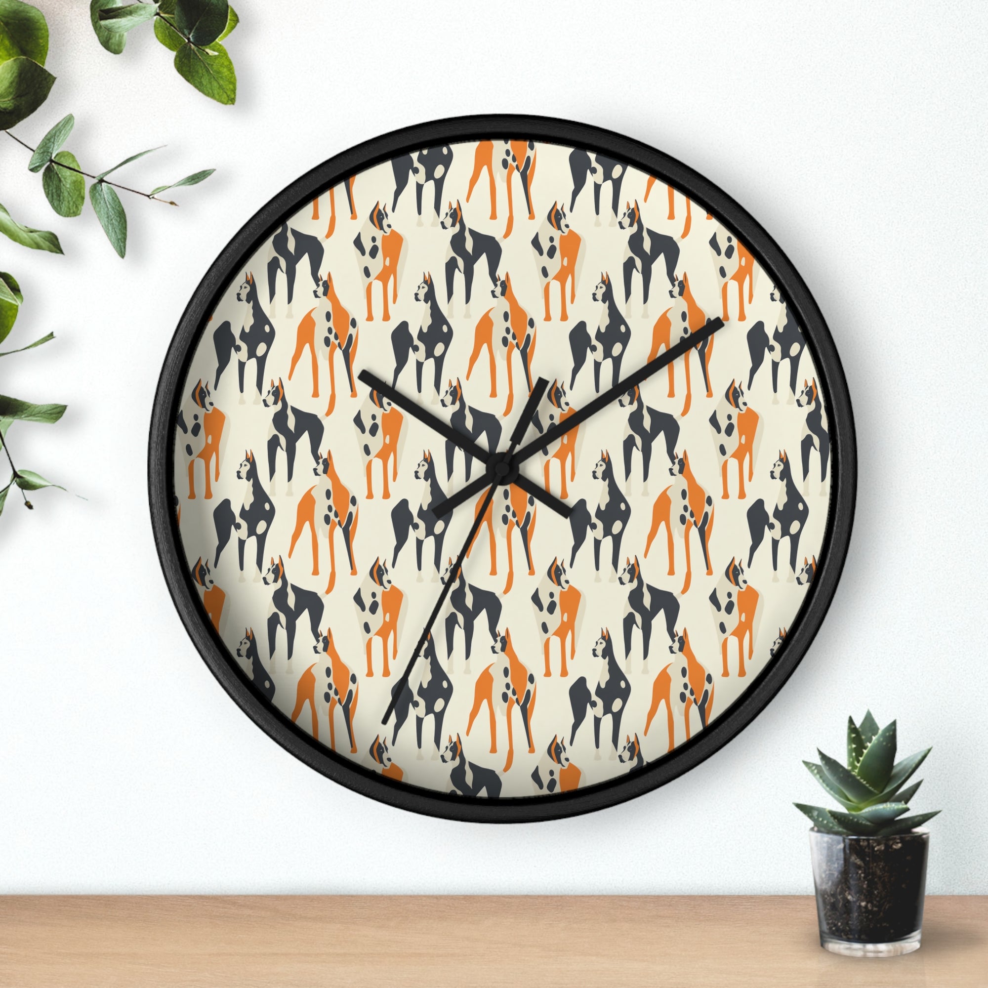 Dashing Dane Divinity Wall Clock