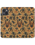 Autumnal German Shepherd Glamour Flip Cases