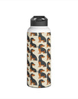 Whimsical Dachsund Dreamcatcher Stainless Steel Water Bottle