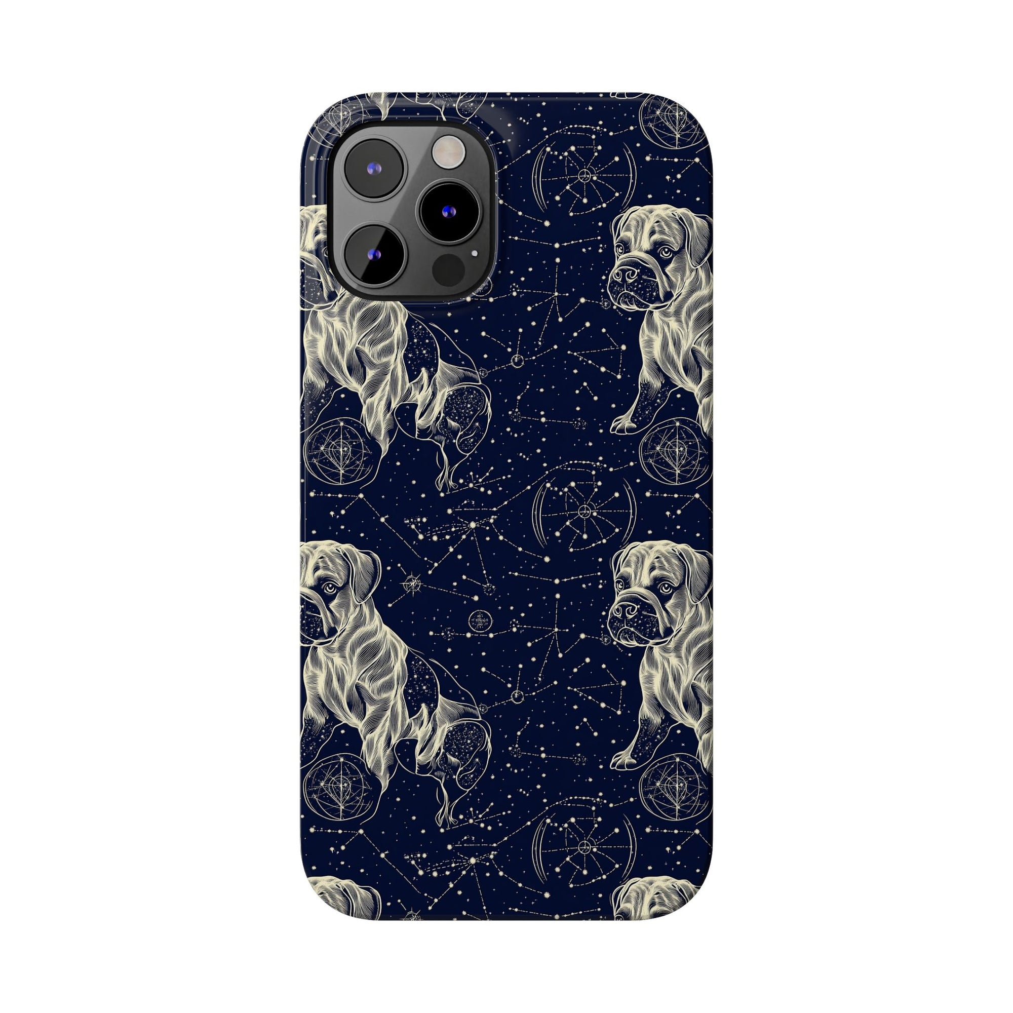 Celestial Boxer Bliss Slim Phone Cases