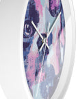 Funky Geometric Boxerista Wall Clock