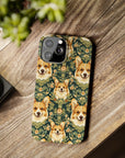 Corgi Charmz Slim Phone Cases