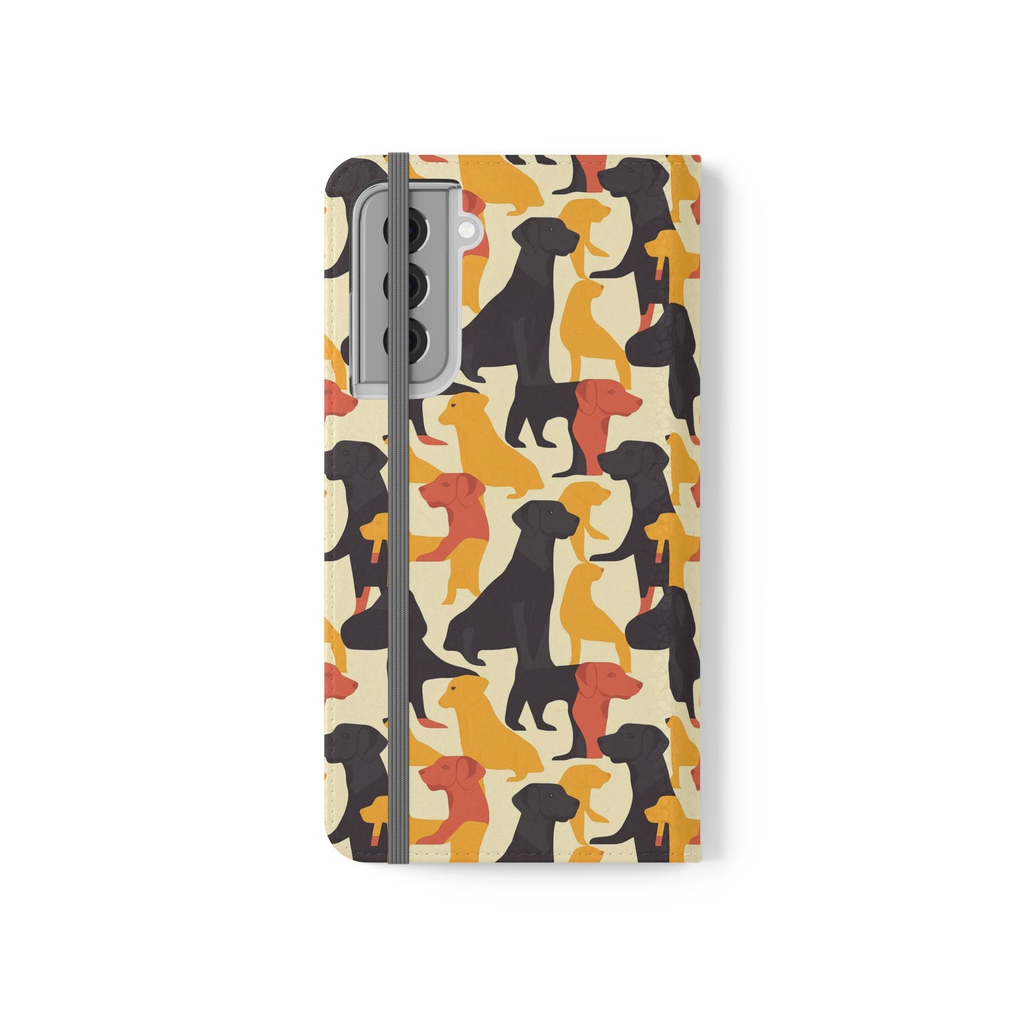 Modern Charm Labrador Chic Flip Cases