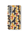 Modern Charm Labrador Chic Flip Cases