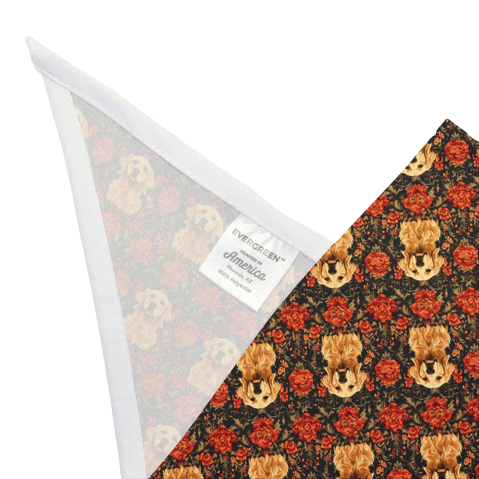 Golden Pawsatronic Tapestry Pet Bandana