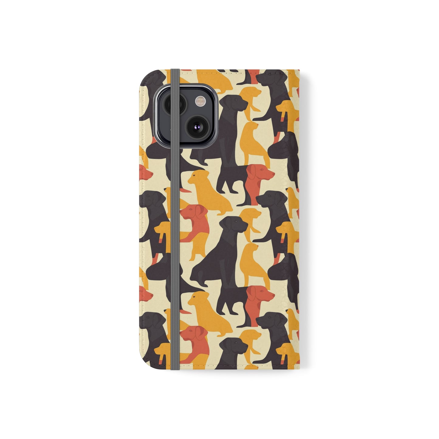 Modern Charm Labrador Chic Flip Cases