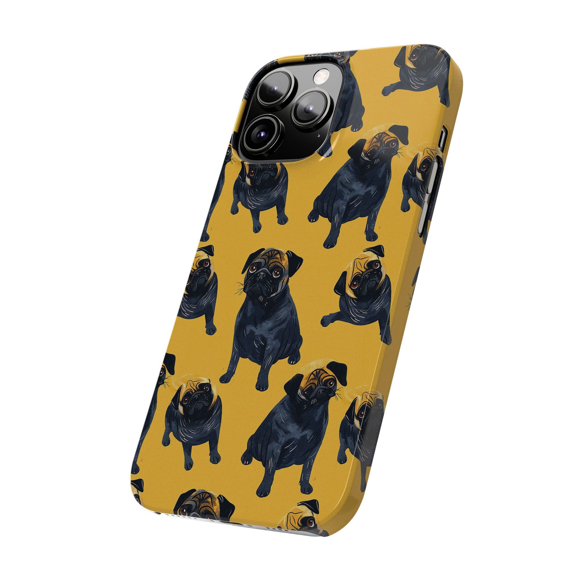 Puglet Posh Paradise Slim Phone Cases