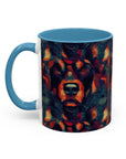 Rustic Rottie Charm Accent Coffee Mug