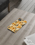 Golden Glitz 'n Glamour Woofwear Slim Phone Cases