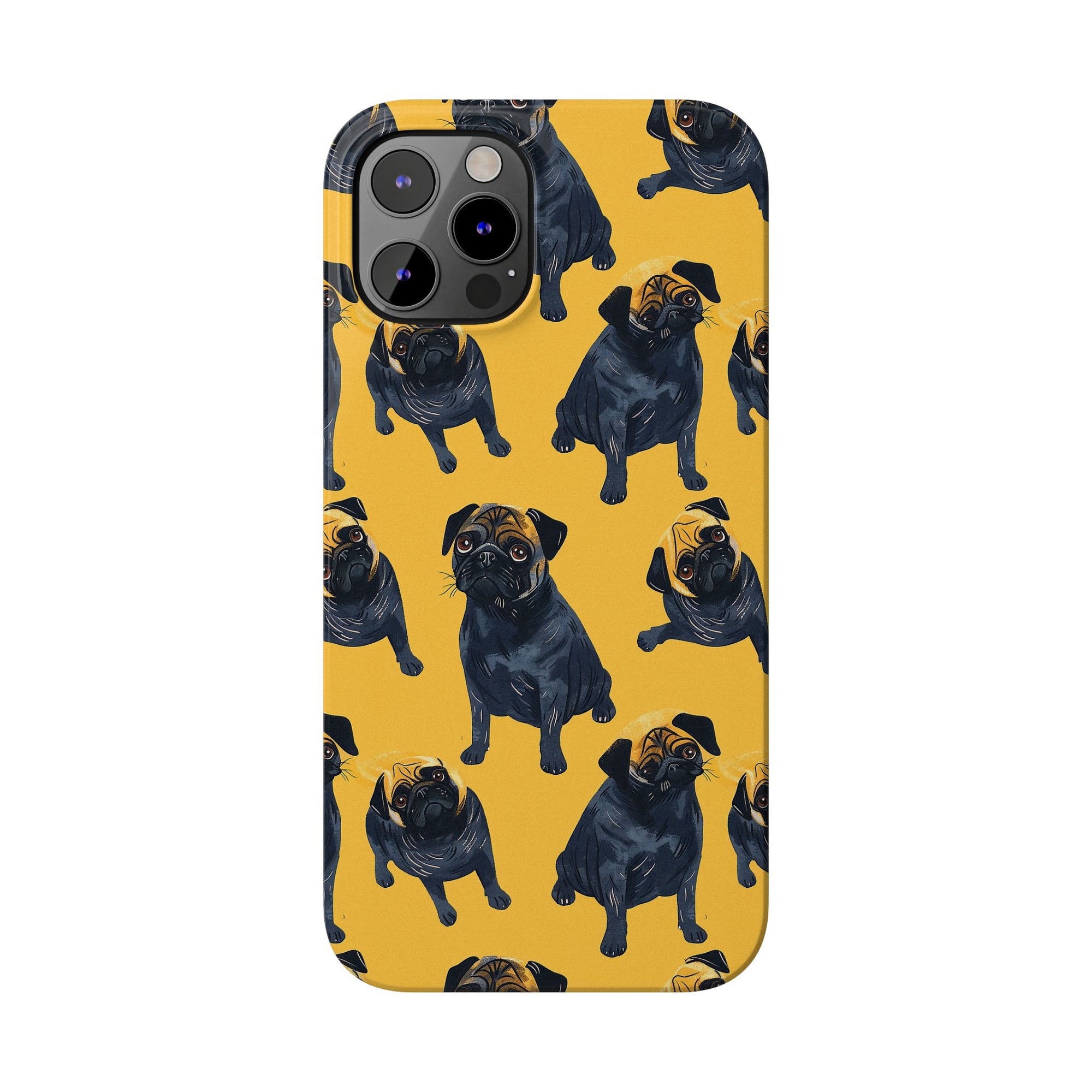 Puglet Posh Paradise Slim Phone Cases