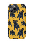 Puglet Posh Paradise Slim Phone Cases