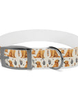 Golden Glamour Paws - Luxe Licks for Regal Retrievers Dog Collar