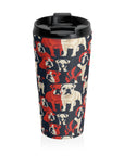 Bulldoggy Bliss Chomper Stainless Steel Travel Mug