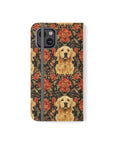 Golden Pawsatronic Tapestry Flip Cases