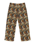 Beagle Blossoms Men's Pajama Pants