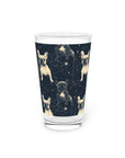 Frenchie Celestial Soar Pint Glass