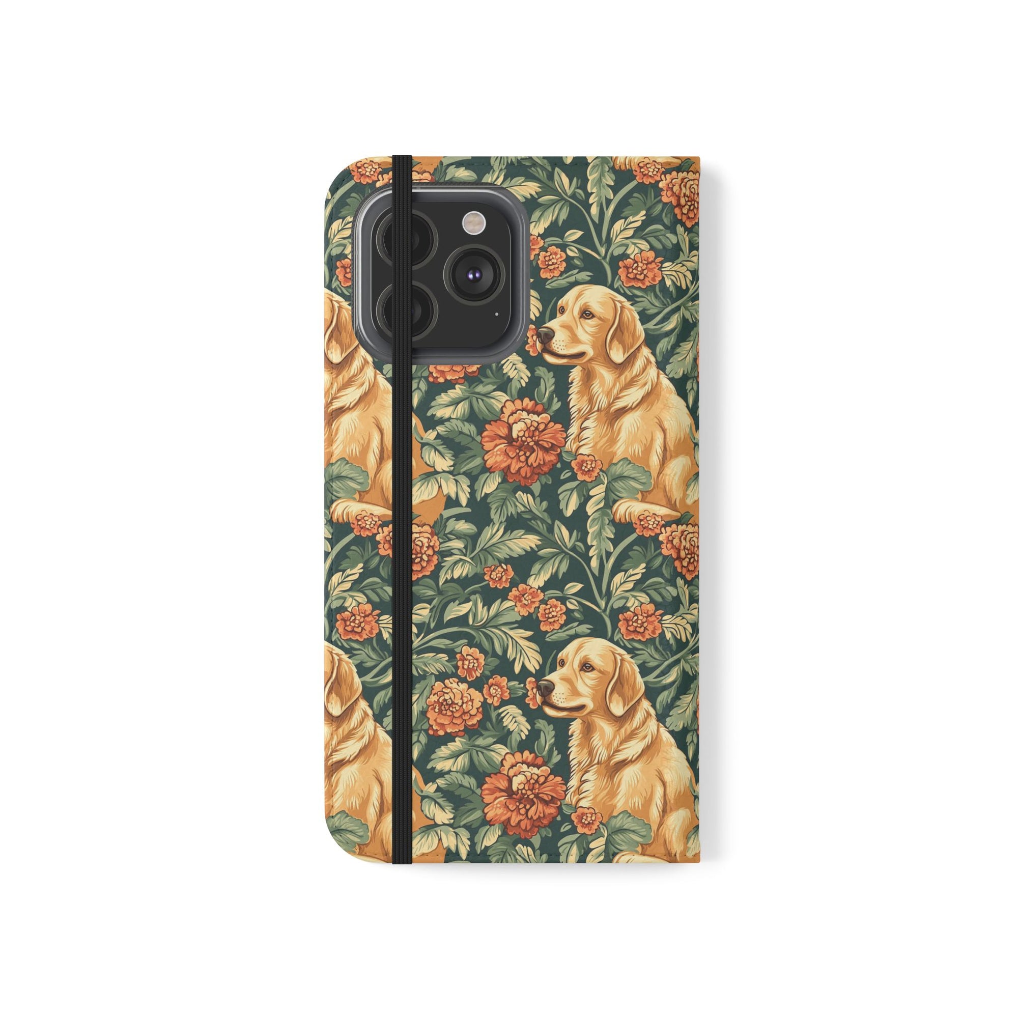 Blooming Goldie Glam Flip Cases