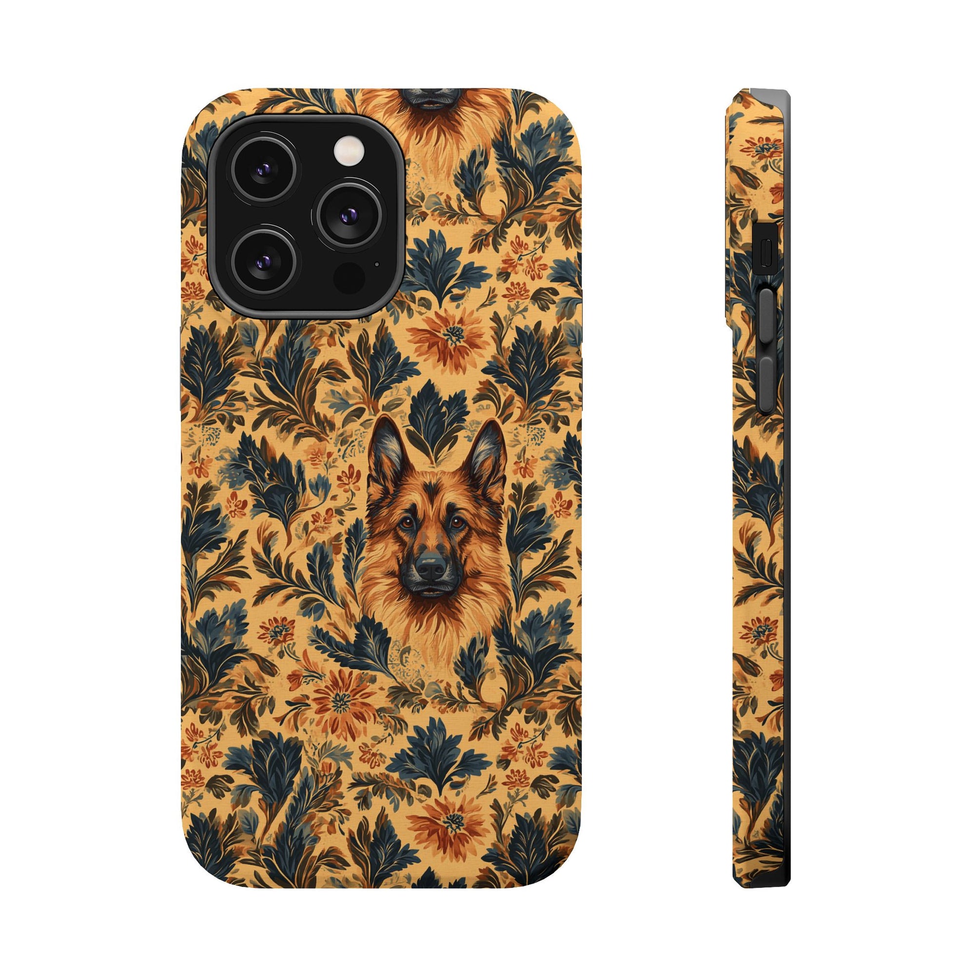 Autumnal German Shepherd Glamour Magnetic Tough Cases